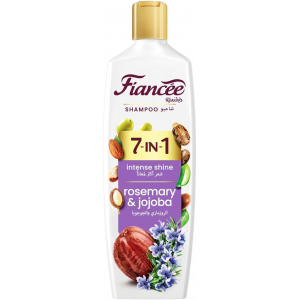 FIANCEE 7 IN1 ROSEMARY & JOJOBA SHAMPOO FOR INTENSE SHINE HAIR 340 ML